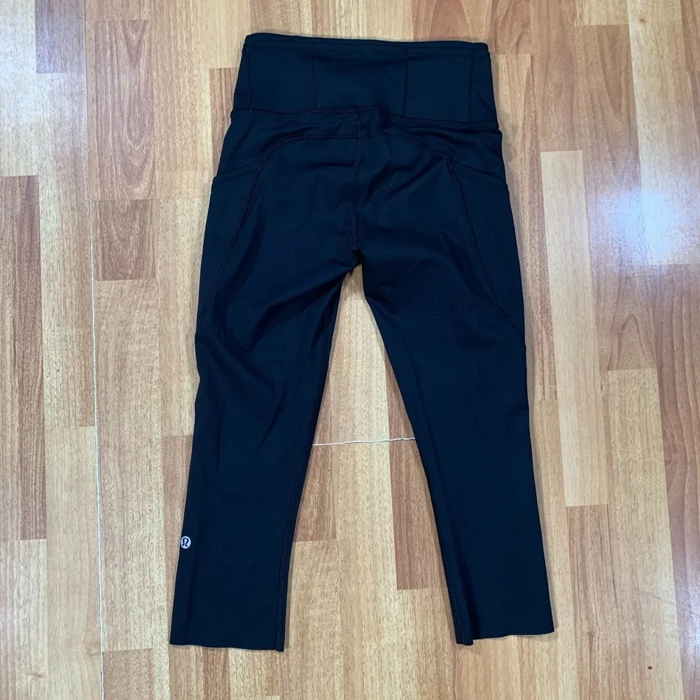 Lululemon Leggings Womens Size 4 Black Casual Active Workout Pants